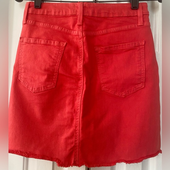 Cute  Red A-Line Skirt - Picture 3 of 5